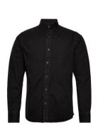 Bs Elverum Casual Slim Fit Shirt Tops Shirts Casual Black Bruun & Sten...