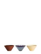 OYOY Living Design Yuka Bowl - Pack Of 3 Multi/patterned