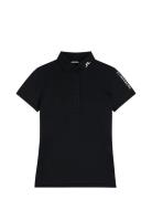 J. Lindeberg Tour Tech Golf Polo Svart