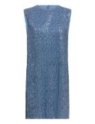 Isha, 1680 Sequins Jersey Tops Tunics Blue STINE GOYA