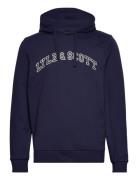 Collegiate Overhead Hoodie Tops Sweat-shirts & Hoodies Hoodies Navy Ly...