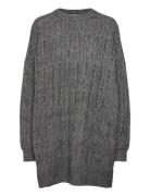 Vision Knit Cable Tops Knitwear Jumpers Grey Moshi Moshi Mind