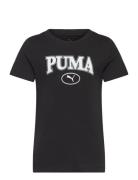 Puma Squad Graphic Tee G Sport T-shirts Short-sleeved Black PUMA