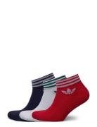 Tref Ank Sck Hc Sport Socks Footies-ankle Socks Red Adidas Originals