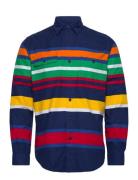 Classic Oxford-Cldngnbxs Tops Shirts Casual Navy Polo Ralph Lauren