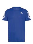 Own The Run Tee Sport T-shirts Short-sleeved Blue Adidas Performance