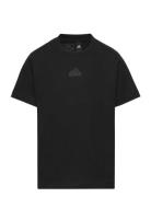 J Z.n.e. Tee Sport T-shirts Short-sleeved Black Adidas Sportswear