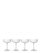 Champagneskål Optica 4 Stk. Home Tableware Glass Champagne Glass Nude ...