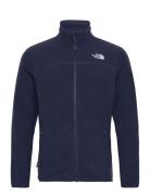 The North Face M 100 Glacier Full Zip - Eu Marinblå