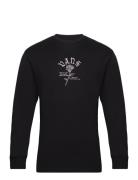 House Of Vans Ls Tee Sport T-shirts Long-sleeved Black VANS