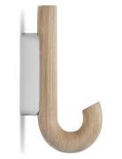 Gejst Hook Hanger Mini Oak/Chrome Brun