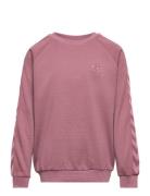 Hmlwong Sweatshirt Sport Sweat-shirts & Hoodies Sweat-shirts Pink Humm...