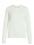 Vila Vidalo O-Neck L/S Knit Top- Noos Vit