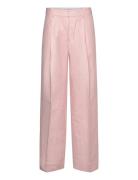 Jesabelle Solid, 1768 Structured Co Bottoms Trousers Suitpants Pink ST...