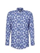 New Kent Ot Tops Shirts Casual Blue Seidensticker