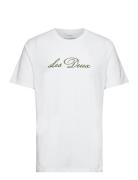 Cory T-Shirt Tops T-shirts Short-sleeved White Les Deux