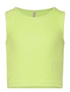 Kognussa S/L Short Top Box Jrs Tops T-shirts Sleeveless Green Kids Onl...