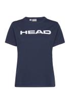 Club Lucy T-Shirt Women Sport T-shirts & Tops Short-sleeved Navy Head