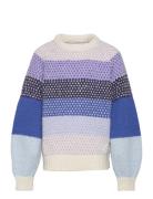 Vmcruz Ls O-Neck Pullover Ga Boo Girl Tops Knitwear Pullovers Multi/pa...