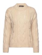 Slgunn Pullover Tops Knitwear Jumpers Cream Soaked In Luxury