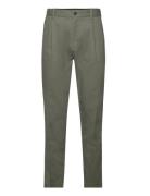 Calvin Klein Modern Twill Tapered Pleat Khaki Green