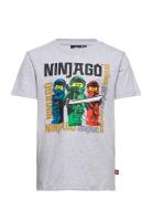 Lwtaylor 331 - T-Shirt S/S Tops T-shirts Short-sleeved Grey LEGO Kidsw...