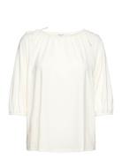 T-Shirt Tops Blouses Long-sleeved White Rosemunde