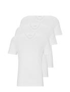 Tshirtvn 3P Classic Tops T-shirts Short-sleeved White BOSS