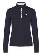 Rebecca Poloshirt Ls Sport T-shirts & Tops Polos Navy Lexton Links