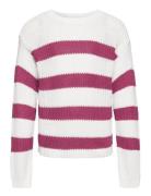 Kids Only Kogsif Ls Striped Pullover Knt Multi/patterned