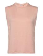 Jolanda Tank Tops T-shirts & Tops Sleeveless Pink Basic Apparel