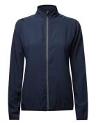 Ladies 80G Packable Shield Sport Sport Jackets Navy BACKTEE