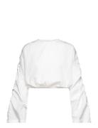 Jennifer Top Tops T-shirts & Tops Long-sleeved White Stylein