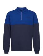 FILA Toyohashi Polo Long Sleeve Shirt Blå