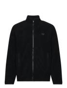 Zip Borg Fleece Tops Sweat-shirts & Hoodies Fleeces & Midlayers Black ...
