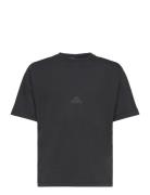 J Zne Tee Sport T-shirts Short-sleeved Black Adidas Performance