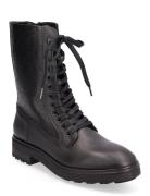 Calvin Klein Cleat Combat Boot - Epi Mono Mix Svart