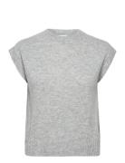 Rodine - Cashmix Openback Sweater Tops Knitwear Jumpers Grey Rabens Sa...