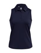 Ua Playoff Sl Polo Sport T-shirts & Tops Polos Navy Under Armour