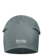 Elodie Details Logo Beanies - Deco Turquoise 1-2Y Grå