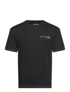 Jjclift Tee Ss Crew Neck Tops T-shirts Short-sleeved Black Jack & J S