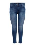 ONLY Carmakoma Carwilly Reg Skinny Jeans Dnm Tai Blå