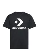 Converse Standard Fit Center Front Large Logo Star Chev Ss Tee Svart