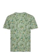Onsnewiason Life Reg Aop Ss Tee Tops T-shirts Short-sleeved Green ONLY...