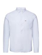 Tjm Reg Oxford Shirt Tops Shirts Casual Blue Tommy Jeans