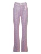 Sequin Straight Pants Bottoms Trousers Suitpants Pink ROTATE Birger Ch...