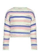 Tom Tailor Cropped Striped Pullover Multi/patterned