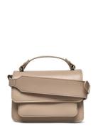 Renei Shiny Structure Bags Small Shoulder Bags-crossbody Bags Beige HV...
