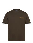 Lyle & Scott Collegiate T-Shirt Khaki Green