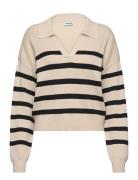 NOISY MAY Nmfifi L/S Polo Neck Knit Fwd Noos Kräm